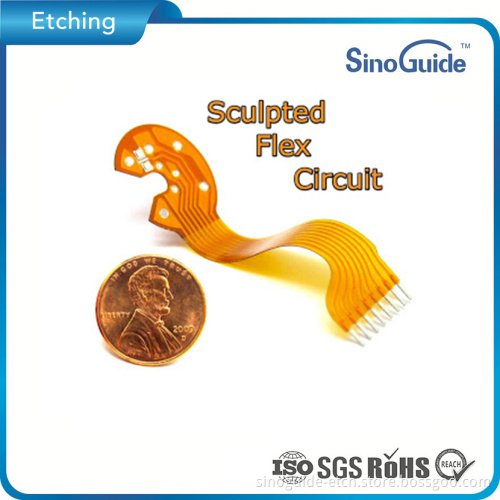 Precision Etching Metal Etching PCM Sculpted Flex Circuit